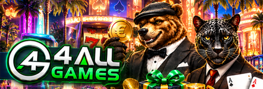 4AllGames met casinofiguren